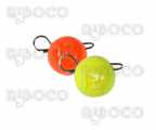 Color jig head with removable Filstar carabiner